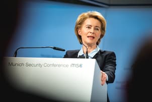 Ilustrační obrázek k Ursula von der Leyen nie je príbuzná nacistického pohlavára