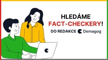 Ilustrační obrázek k Hledáme fact-checkera/fact-checkerku do redakce Demagog.cz