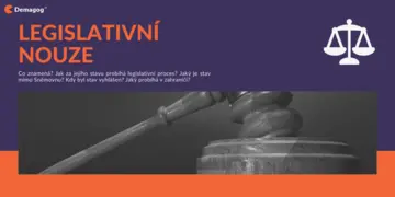 Ilustrační obrázek k Dvě nouze v Česku. Co přesně znamená stav legislativní nouze?