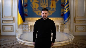 Ilustrační obrázek k Ukrajinský parlament Zelenského podpořil na druhý pokus