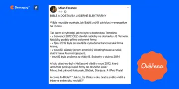 Ilustrační obrázek k Bible a dostavba jaderné elektrárny