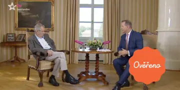 Ilustrační obrázek k Miloš Zeman na TV Barrandov