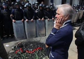 Ilustrační obrázek k Anatomie hoaxu: Černobílá interpretace tragického požáru v Oděse