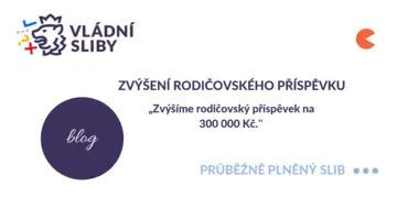 Ilustrační obrázek k Průběžně plněno: Zvýšíme rodičovský příspěvek na 300 000 Kč