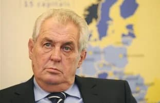 Ilustrační obrázek k Interview ČT24 - Miloš Zeman
