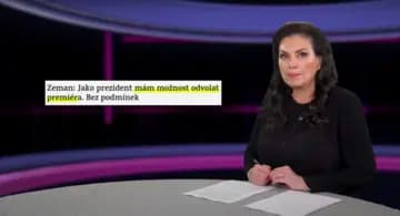 Ilustrační obrázek k Aby bylo jasno: Prezident nemůže odvolat premiéra