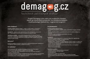 Ilustrační obrázek k Demagog.CZ hledá analytiky!