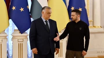 Ilustrační obrázek k Ukrajinskou suverenitu a hranice uznalo dříve také Rusko. O jejím vstupu do NATO se uvažuje až po skončení války