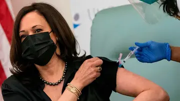 Ilustrační obrázek k Očkování viceprezidentky USA