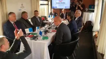 Ilustrační obrázek k Prezidentská debata na kolejích