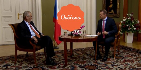 Ilustrační obrázek k výstupu Prezidentův týden na TV Barrandov
