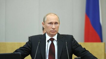 Ilustrační obrázek k výstupu Projev Vladimira Putina v Dumě